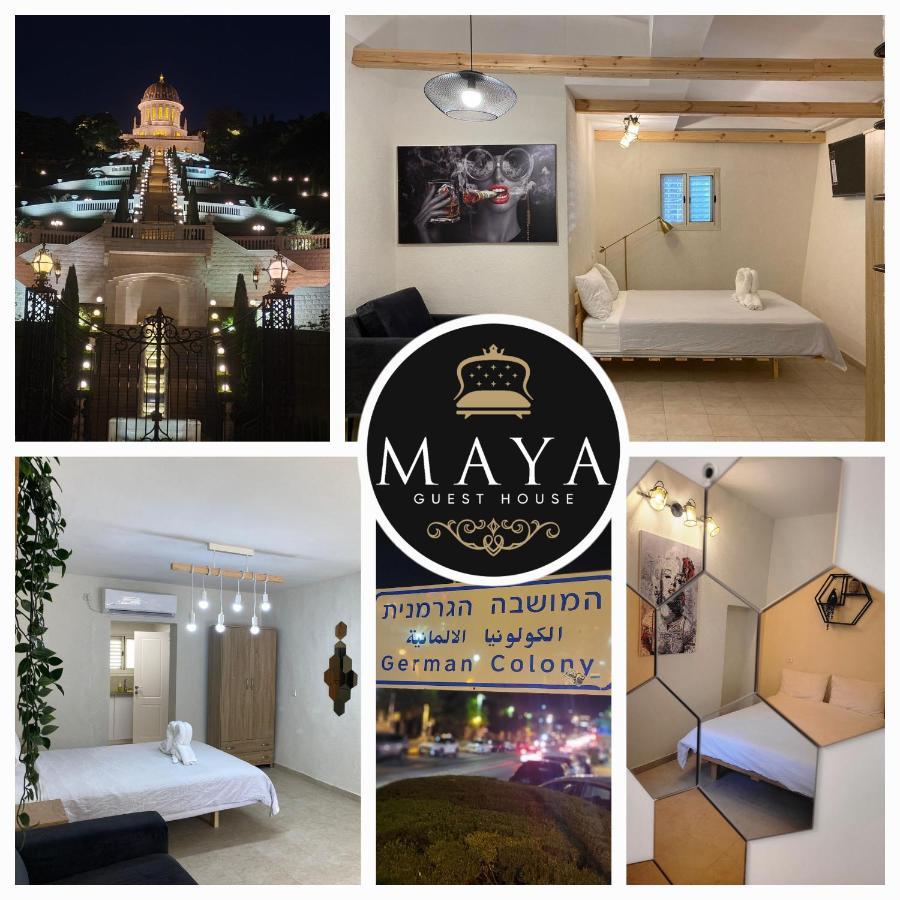Maya Guest House - German Colony & Bahai Gardens, Haifa Exteriér fotografie